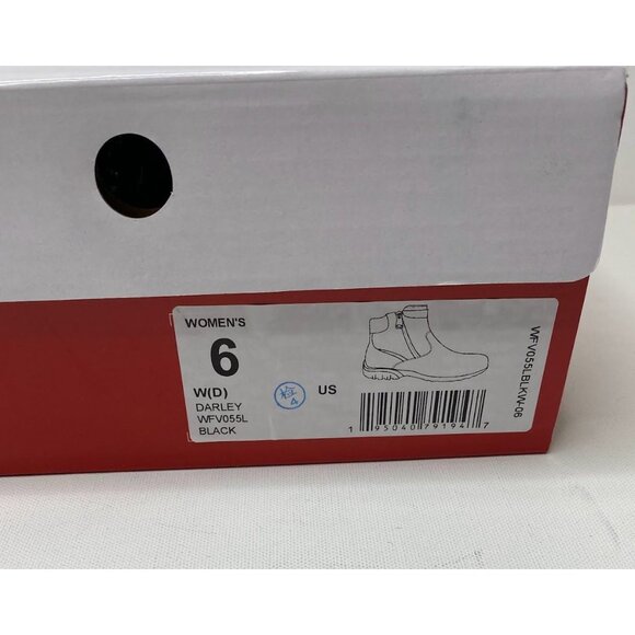 Propet Darley Ankle‎ Booties Shoe Women's 6 WIDE Black Leather Cushioned Comfort - Picture 12 of 12